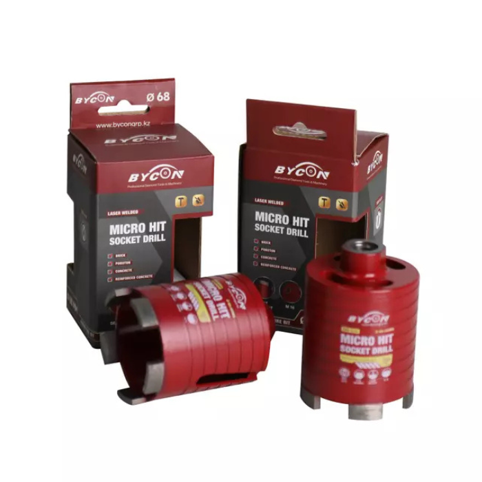BYCON Micro Percussion Socket Drill Bits