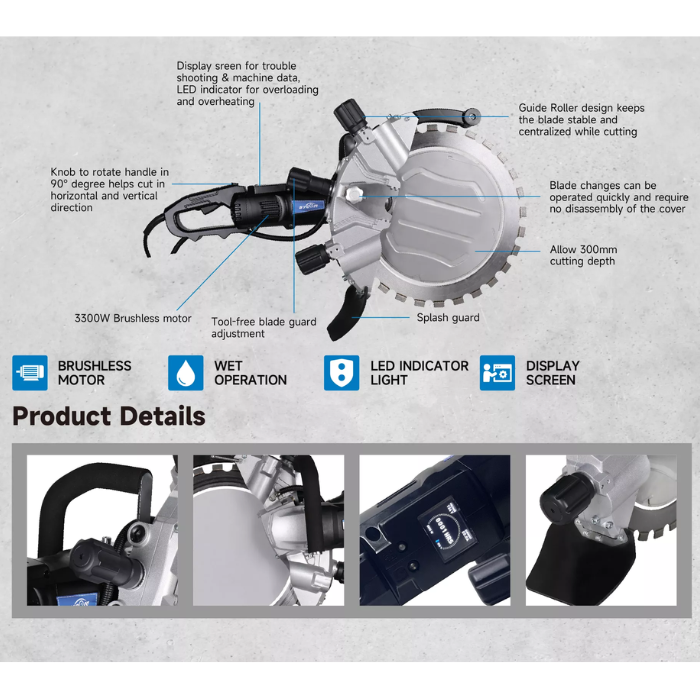 BYCON Brushless Ring Saw RSP-430